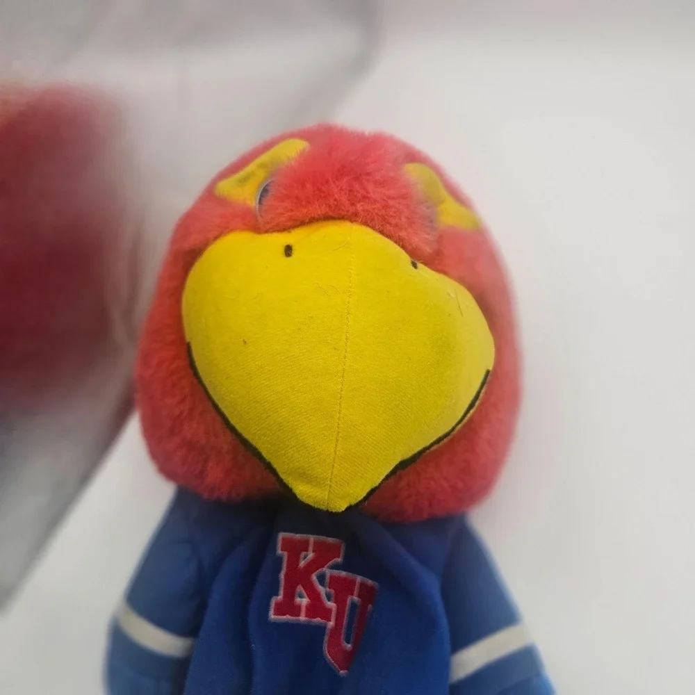 Kansas Jayhawks KU Golf Club Headcover Datrek Plush Mascot Driver Cover Blue